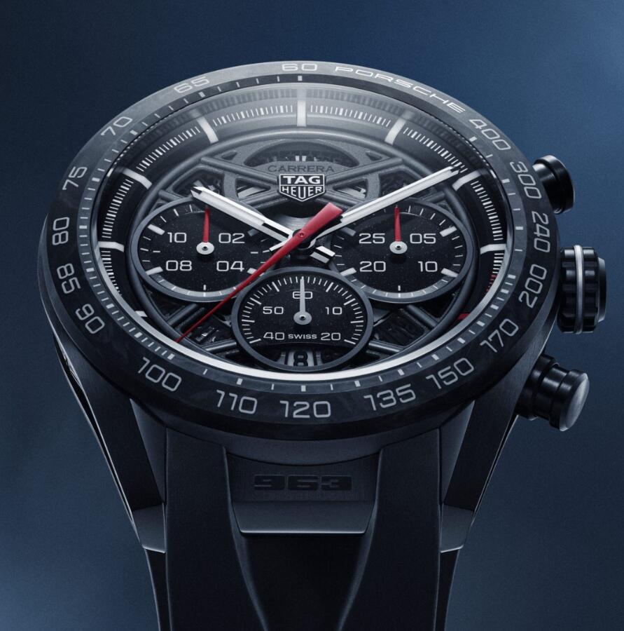 Full Throttle: Cheap 2024 Fake TAG Heuer Carrera Chronograph x Porsche 963 Watches UK